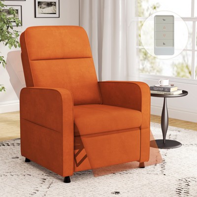 Skyzoo Electric Recliner Chair with Adjustable Backrest & Footrest, Upholstered Recliner Sofa, for Living Room, Nursery