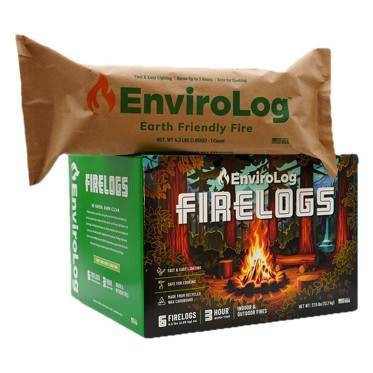 Enviro-Log 6pk 3 Hour Burn Fire Logs