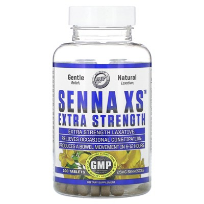Hi Tech Pharmaceuticals Senna XS, 125 mg, 100 Tablets