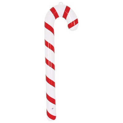Beistle Inflatable Candy Canes, 33.5", (3/Pkg) Multicolored