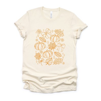 Simply Sage Market Fall Decorations Outline Short Sleeve Tee