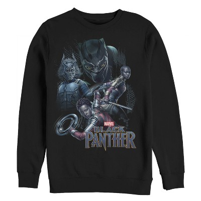 Men's Marvel Black Panther 2018 Character View Sweatshirt
