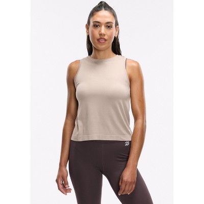 Peloton Women's Seamless Muscle Tank, Sand