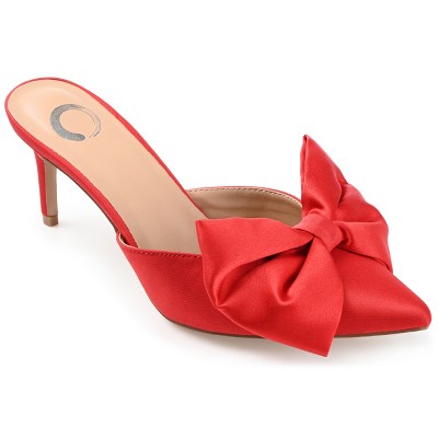 Journee Women's Tiarra Medium and Wide Width Evening Pumps