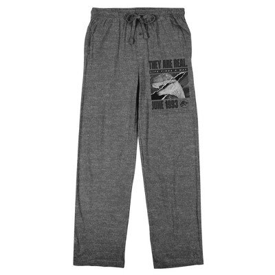 Jurassic Park Raptor Men's Black Sleep Pajama Pants