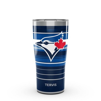 MLB Toronto Blue Jays 20oz Hype Stripes Stainless Steel Tumbler