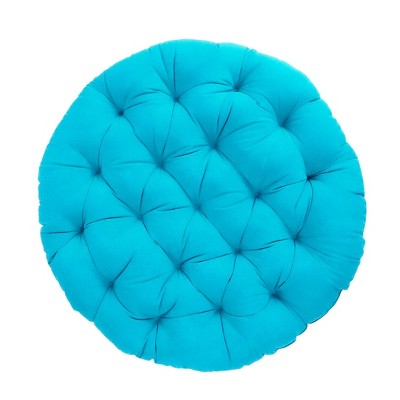 Suede Outdoor Round Papasan Chair Cushion - Sorra Home