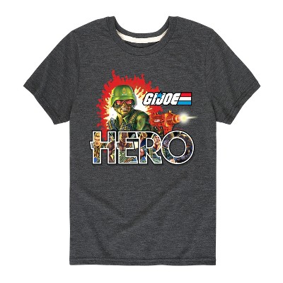 Boys' - G.I. Joe - Hero Character Fill Short Sleeve Graphic T-Shirt