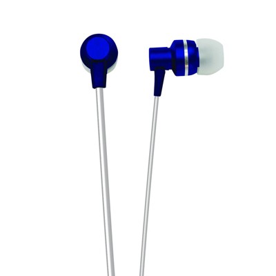 Naxa METALLIX Isolation Stereo Earphones in Blue