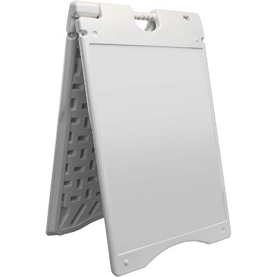 Jumbl A Frame Sandwich Board – 22 x 28” Display Sidewalk Sign with PVC Sign Protector