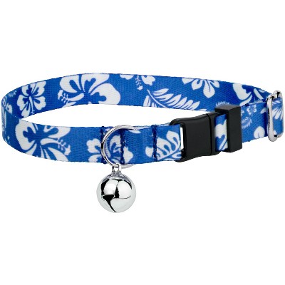 Country Brook Petz Royal Blue Hawaiian Cat Collar