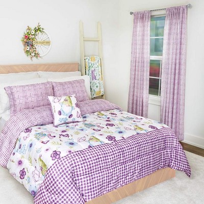 The Lakeside Collection Gnome Burst Window Panels
