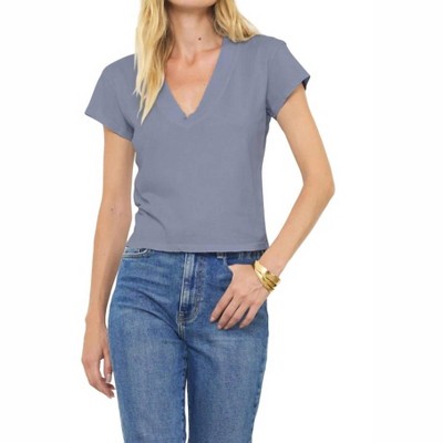 Women's DEEP V-NECK TEE - LAmade