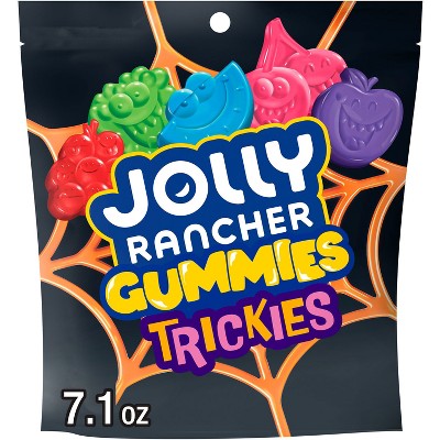 Jolly Rancher Sweets Gummies Trickies Halloween Candy - 7.1oz