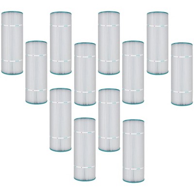 Hurricane 12 Pack HF7470-04 Advanced Pool Filter Cartridge Replacement for PCC80, Unicel C-7470, Filbur FC-1976, Pentair Clean & Clear 320