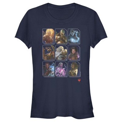 Juniors Womens Magic: The Gathering Favorite Character Cards T-Shirt