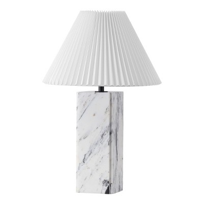 Mackenzie Square Marble Table Lamp - CTL1080 - Safavieh Couture