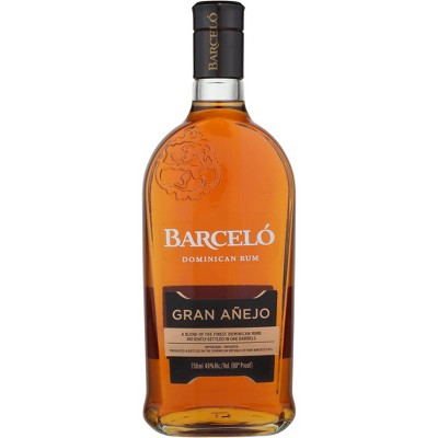 Barcelo Ron Gran Anjeo Rum - 750ml Bottle