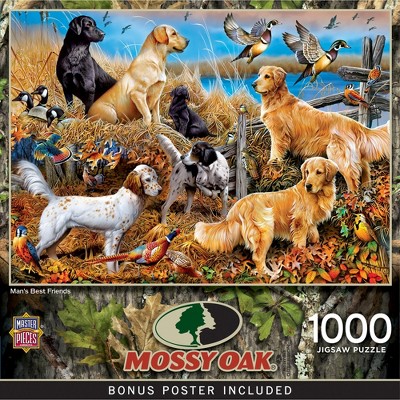 MasterPieces 1000 Piece Jigsaw Puzzle - Man's Best Friends - 19.25"x26.75"