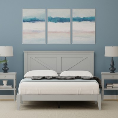 Glenwillow Home Farmhouse Solid Wood Platform Bed