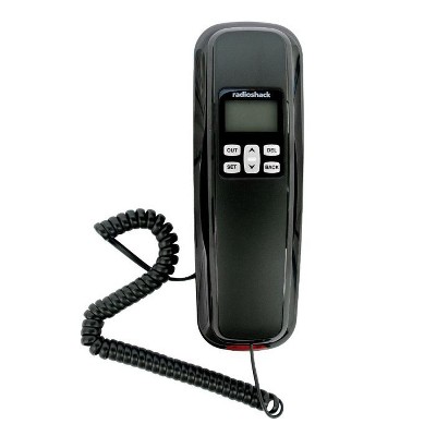 RadioShack Basic Corded Rectangular Phone With Caller ID For Landline Home and Office Use 4304318