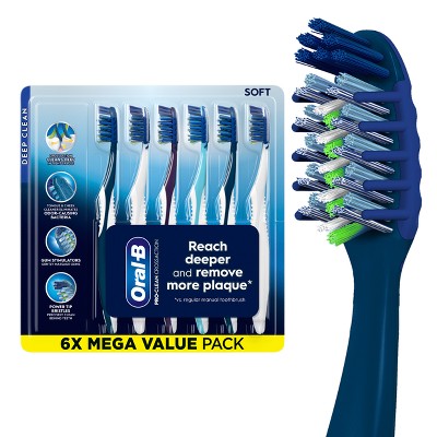 Oral-B Cross Action All In One Manual Toothbrush, Soft