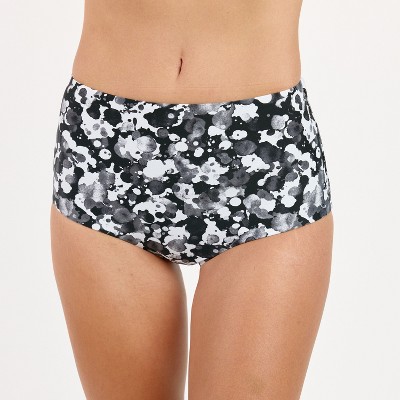 Calypsa Women's Plus Size High Waisted Full Coverage Bikini Bottom