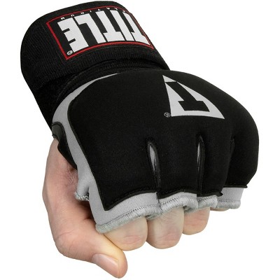 Title Boxing Platinum Prime Gel Fistwraps 2.0 - Black/Silver