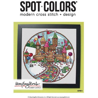 Mary Engelbreit Candy Castle Cross Stitch Leaflet: Advanced Level