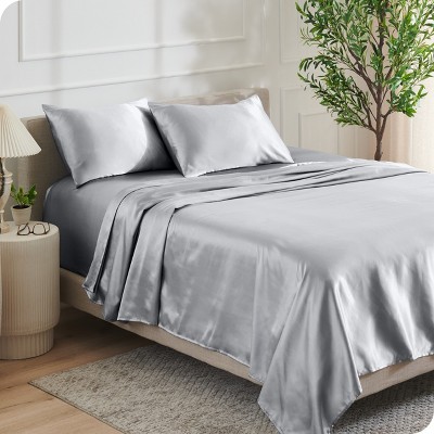 Poly Satin Sheet Set by Bare Home