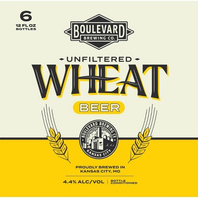 Boulevard Wheat Ale Beer - 6pk/12 fl oz Bottles
