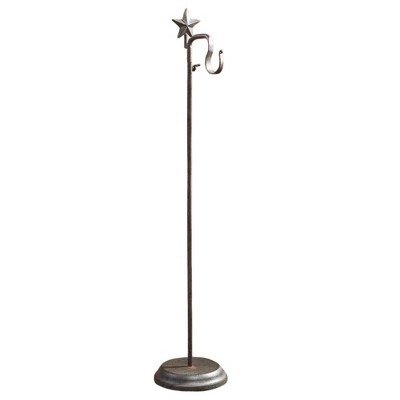 Park Designs Star Iron Vertical Adjustable Stocking Hanger