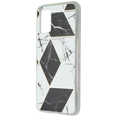 MyBat Fusion Series Case for Samsung Galaxy A02s - Electroplated Black Marbling