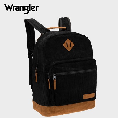 Wrangler 18.5" Yellowstone Backpacks for Women Men Girl Boy, Water Resistant Classic Logo Casual Daypack