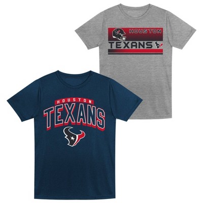 NFL Houston Texans Toddler Boys' Gray 2pk T-Shirt