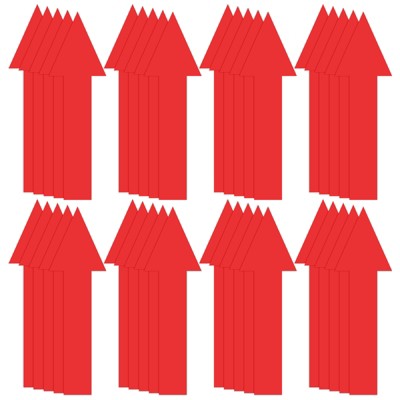 Unique Bargains PVC Self Adhesive Waterproof Office Marking Arrow Sticker 40 Pcs