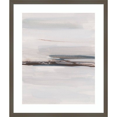 Amanti Art Ascending Horizon I by Melissa Wang Wood Framed Wall Art Print