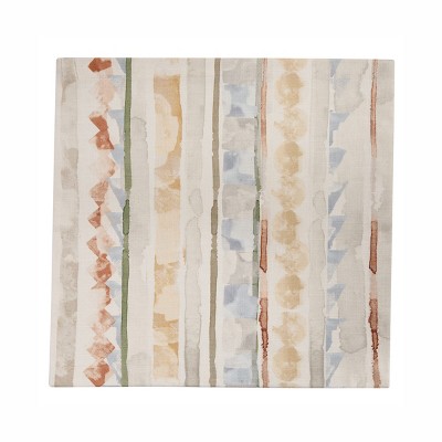 Split P Everly Stripe Abstract Pastel Placemat Set of 4
