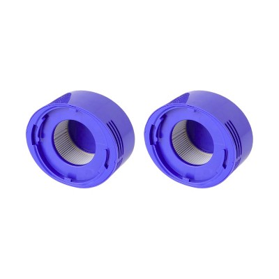 Nispira True HEPA Vacuum Filters Replacement Kit Compatible with Dyson V7 V8 Animal and Absolute Vacuum, Compare to Part #967478-01, 2 Packs