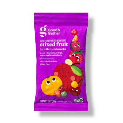 Mixed Fruit Flavored Snacks 3.5oz/1ct - Good & Gather™