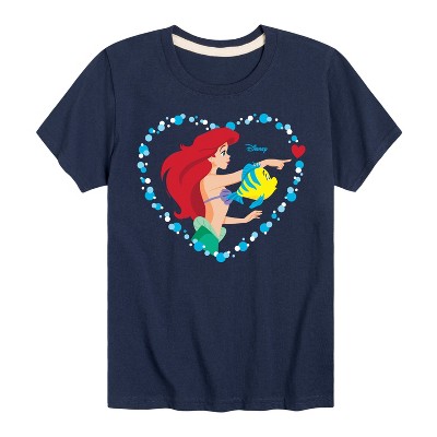 Girls' - Disney Princess - Ariel Short Sleeve Graphic T-Shirt