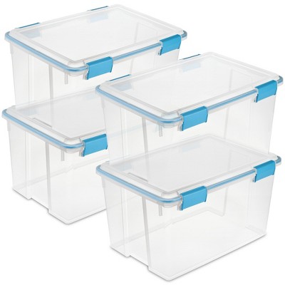 Sterilite Multipurpose Clear Plastic Storage Container Box