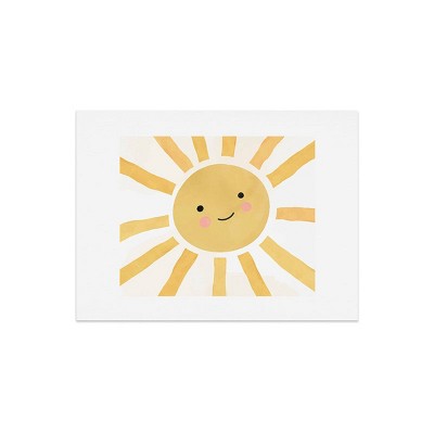 Deny Designs Carrie Cantwell Happy Sun Art Print