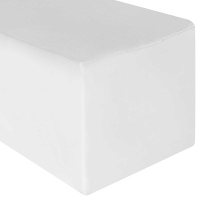 Lann's Linens Fitted Tablecloths for Rectangular Tables - Wedding, Banquet, Trade Show Polyester Cloth Fabric Cover