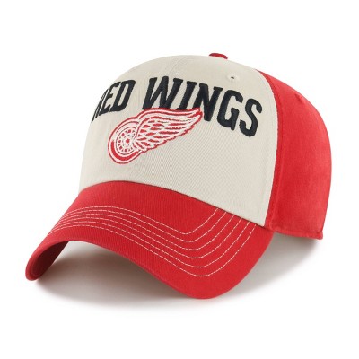 NHL Detroit Red Wings Sprague Hat: Adjustable Cotton Baseball Cap