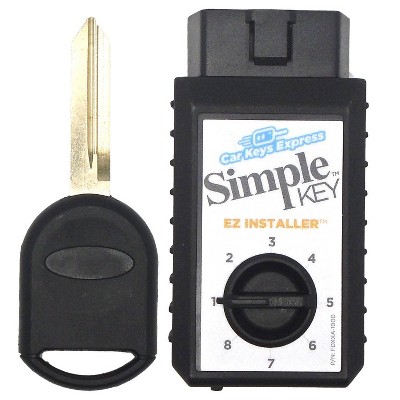 Car Keys Express Ford Simple Key FORTKSK: Automotive Replacement Parts for Ford Explorer & Mustang, Metal, 1-Year Warranty