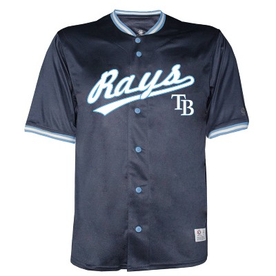 MLB Tampa Bay Rays Men's Button Down Jersey