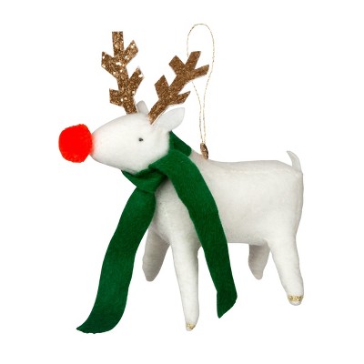Meri Meri Reindeer Felt Tree Decoration (Pack of 1)