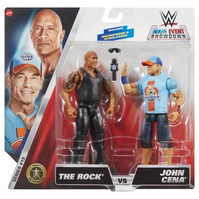 WWE Main Event 2-Packs 19 The Rock & John Cena Action Figure