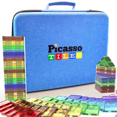 PICASSO-TILES Magnetic Tiles Storage Water Resistant Medium Toy Case